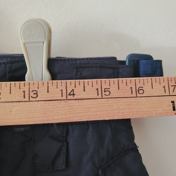 Vintage Y2K Foursquare Snowboard Pants Men’s Size 32 Medium Techfour 5000 Black - Picture 12 of 14